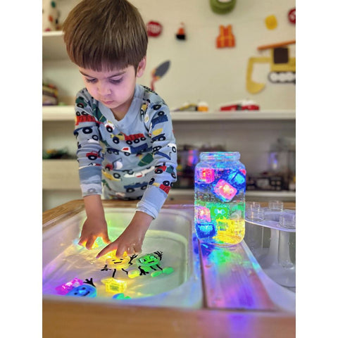 Glo Pals Light up Sensory Cubes - Character Pack