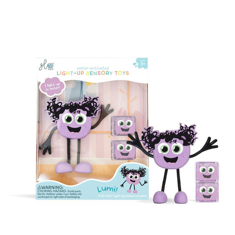 Glo Pals Light up Sensory Cubes - Character Pack