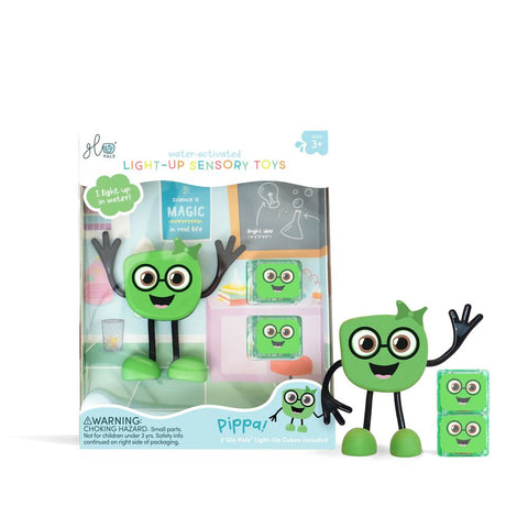 Glo Pals Light up Sensory Cubes - Character Pack