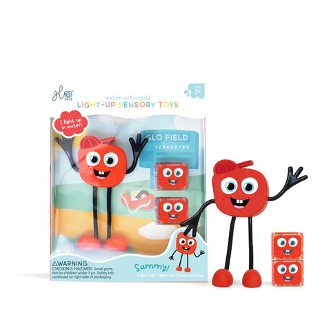 Glo Pals Light up Sensory Cubes - Character Pack
