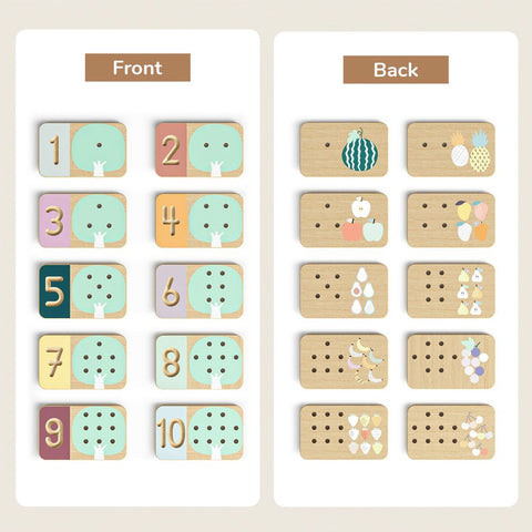 TOPBRIGHT Fruit Tree Number Trainer