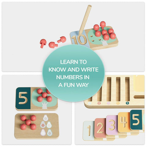 TOPBRIGHT Fruit Tree Number Trainer