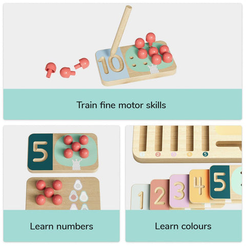 TOPBRIGHT Fruit Tree Number Trainer