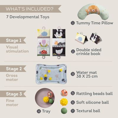 Taf Toys Tummy-time Essentials Kit