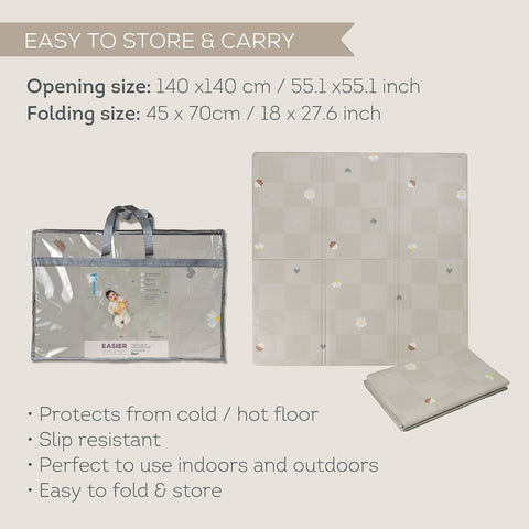 Taf Toys Fold & Play Checkers Mat