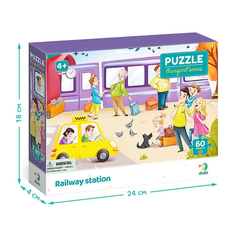 Dodo Puzzle Railway Station (60 pc)