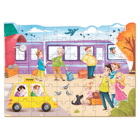 Dodo Puzzle Railway Station (60 pc)
