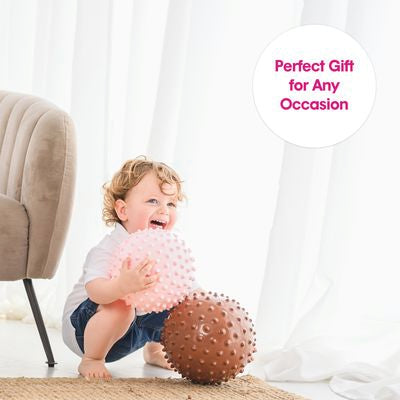 Edushape 18cm Sensory Ball - Boho Chic - Pink