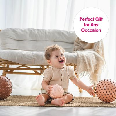 Edushape 18cm Sensory Ball - Boho Chic - Pink