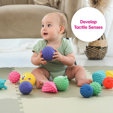 Edushape Sensory Mini Balls 12 Piece Set