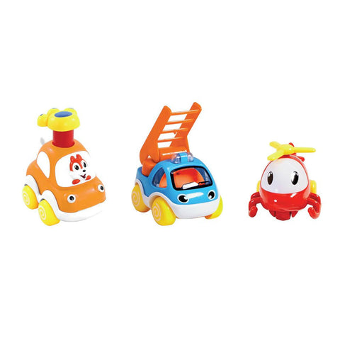 Edushape Push & Pull Racer Trios