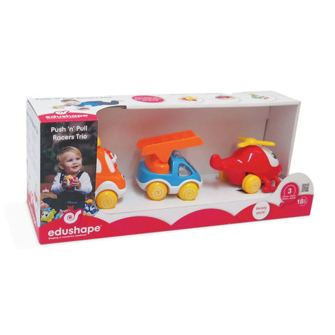 Edushape Push & Pull Racer Trios