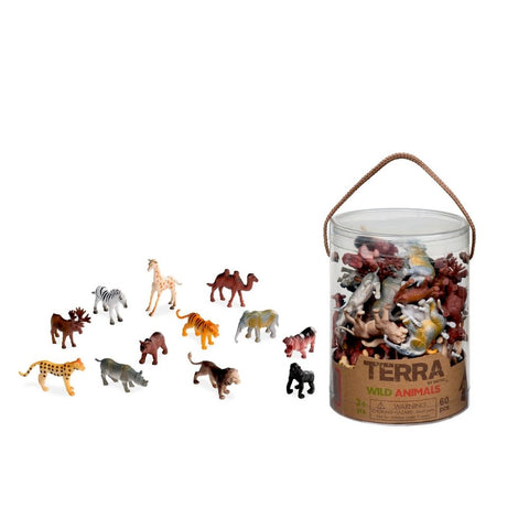 Terra Wild Animals in Tube