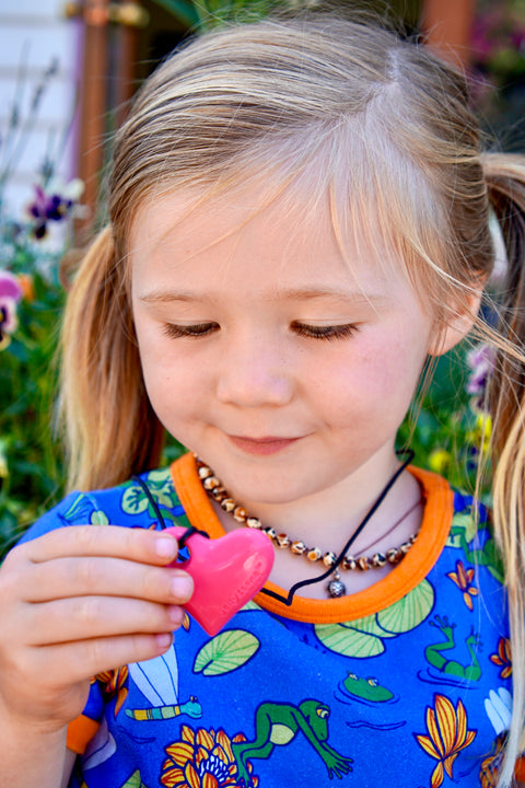 Jellystone Designs Heart Pendant - Purple