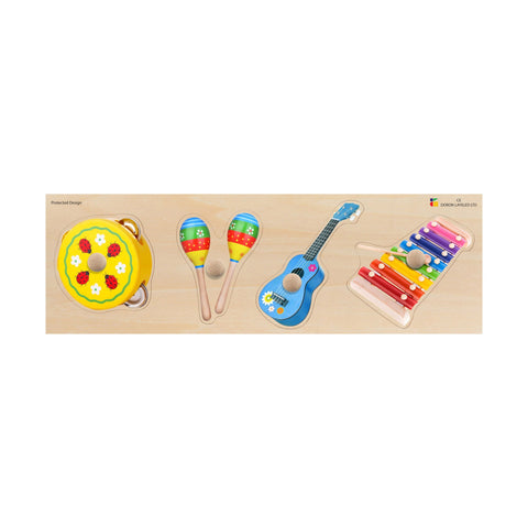 Doron Layeled Musical Instruments Giant Peg Puzzle