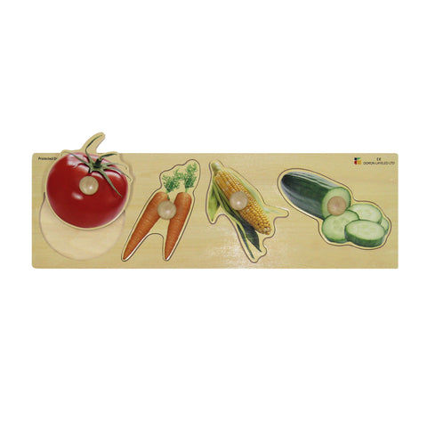 Doron Layeled Giant Vegetable Peg Puzzle