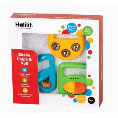 Halilit Shake, Jingle & Roll Gift Set