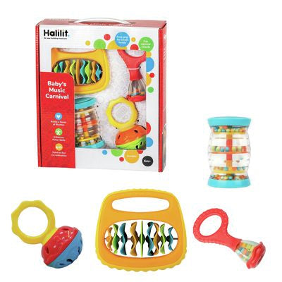 Halilit Baby’s Music Carnival Gift Set (Colours Vary)