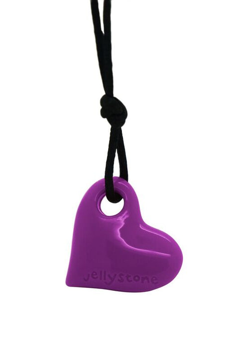 Jellystone Designs Heart Pendant - Purple