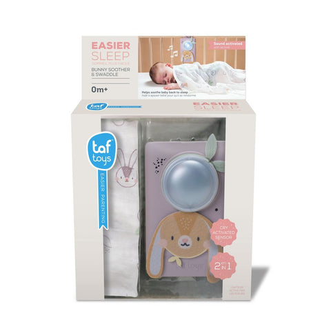 Taf Toys Bunny Soother and Swaddle Set