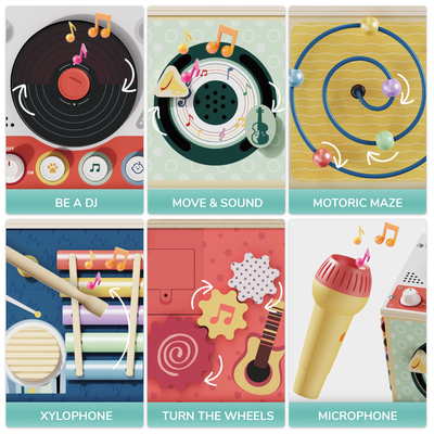 TOPBRIGHT Music Activity Cube