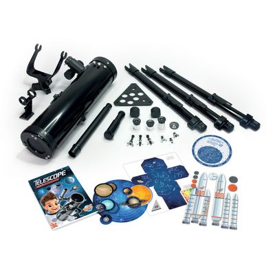 Buki France Telescope with Optical Glass & 50 Activities