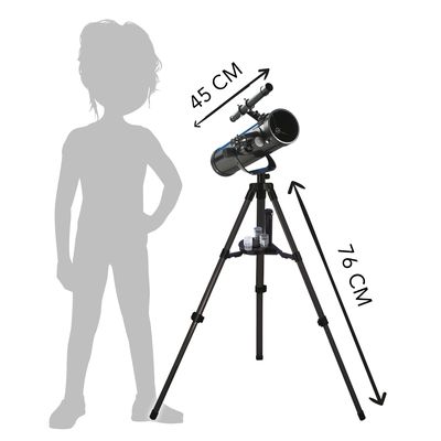 Buki France Telescope with Optical Glass & 50 Activities