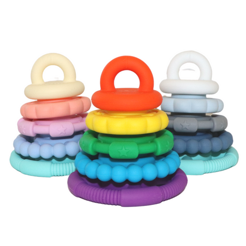 Jellystone Designs Rainbow Stacker & Teether