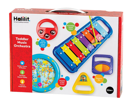 Halilit Toddler Music Orchestra Gift Set (Colours Vary)